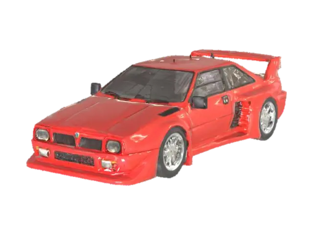 lancia delta integral raly car group-b - Rally 3D model, vytvořený pomocí AI