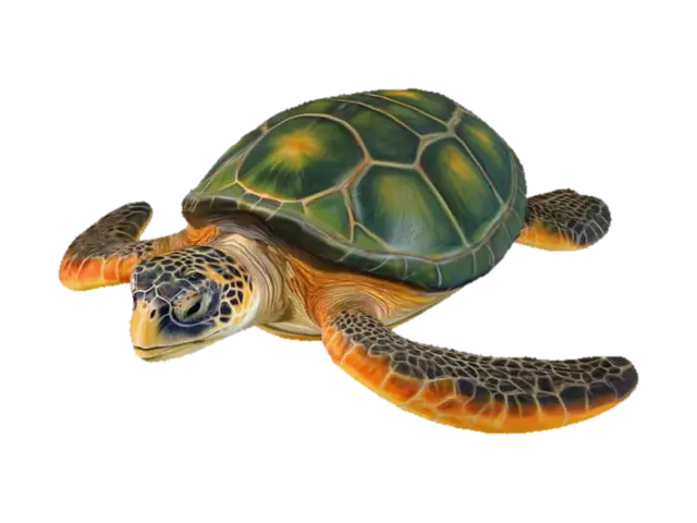 3D model for realistic sea turtle