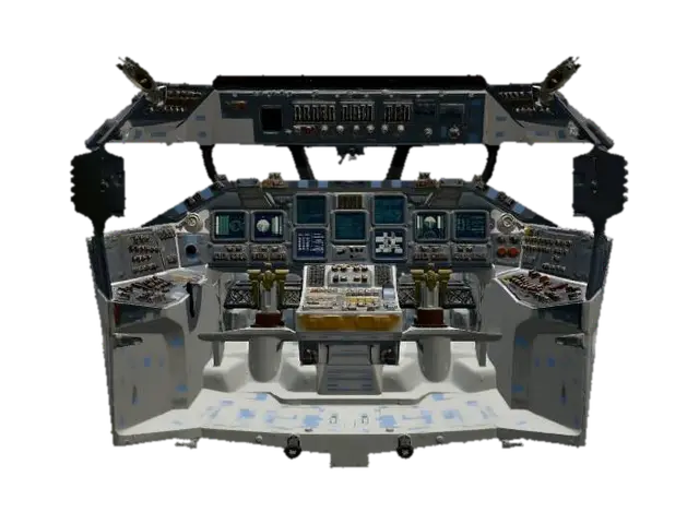 Space Shuttle 3D model, vytvořený pomocí AI