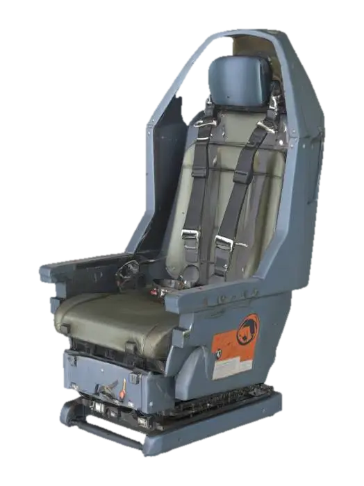 jet fighter ejection seat - Airplane 3D model, vytvořený pomocí AI