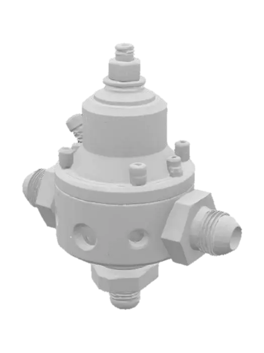 3D model for Purple and Blue Fuel Pressure Regulator