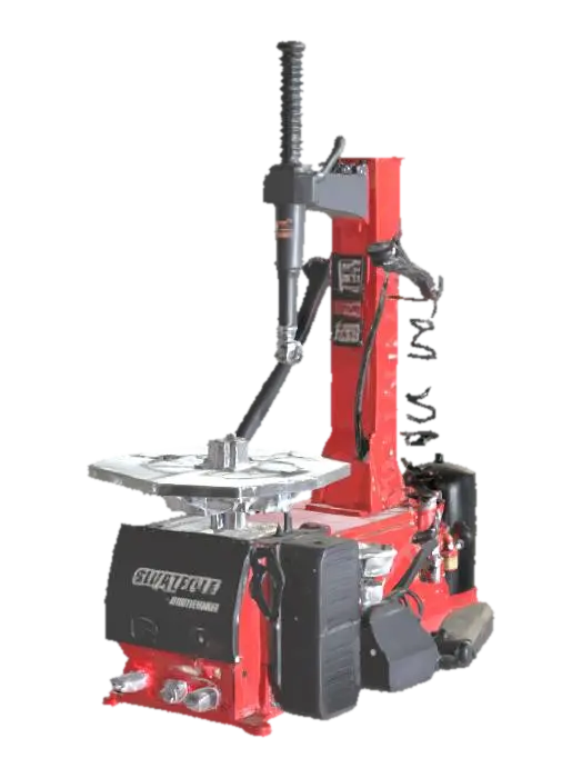 Tire Changer Machine 3D model, vytvořený pomocí AI