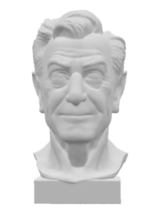 3D model for super high definition hyper realism bust of Robert De Niro
