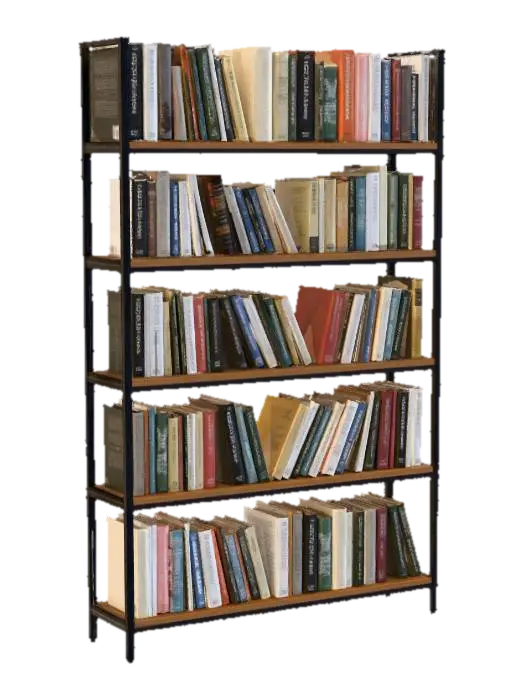 Bookshelf Collection - Shelves 3D model, vytvořený pomocí AI