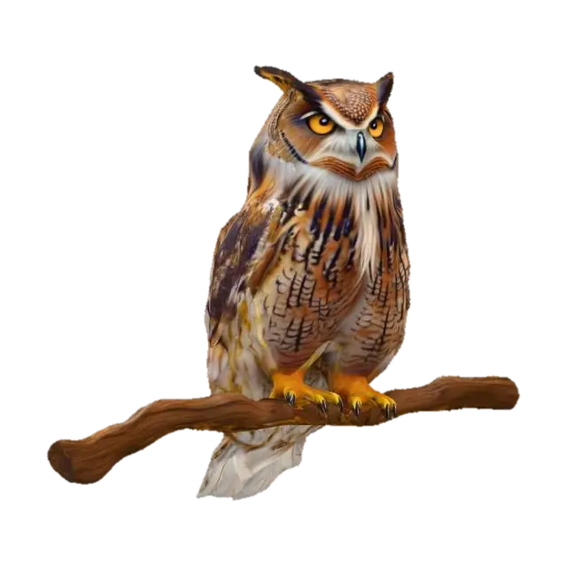 3D model for realistic owl