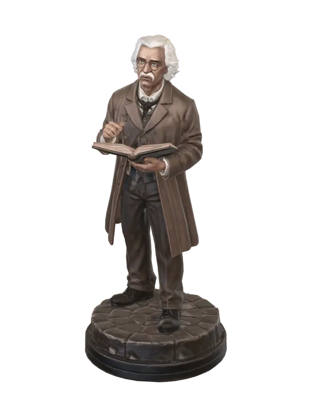 3D model for The Bookish Sage