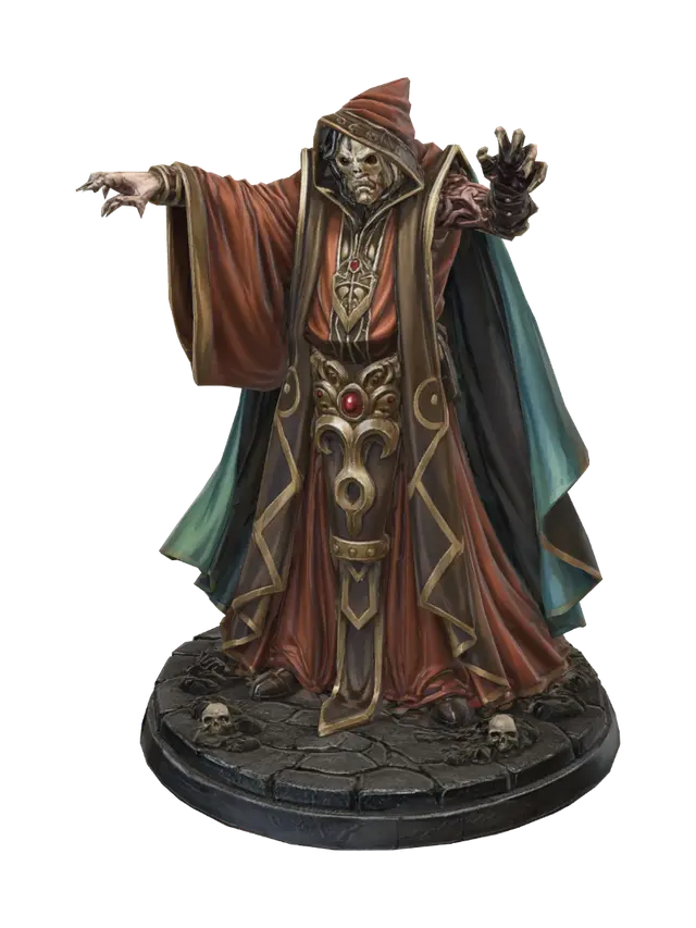 3D model for Crimson Lich Lord