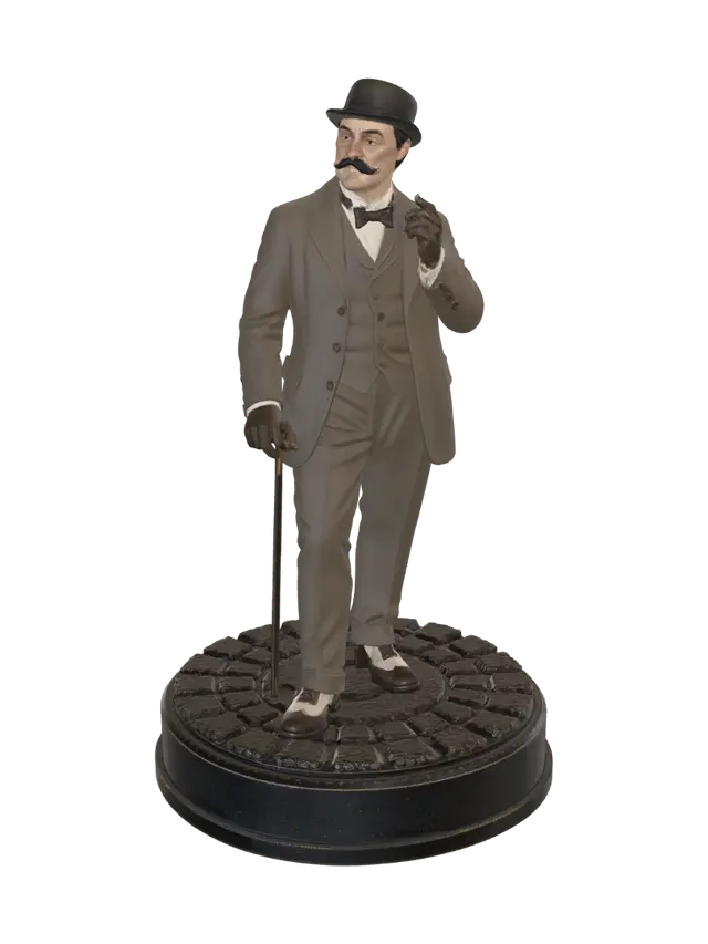 3D model for The Dapper Gentleman with Cane