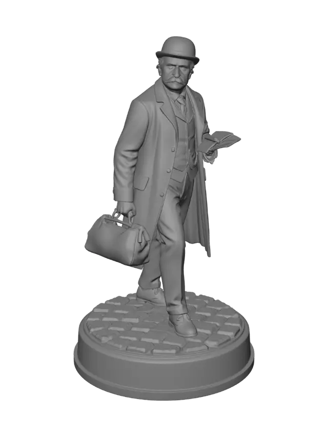 3D model for The Victorian Traveler