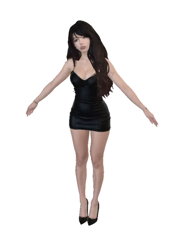 3D model for Midnight in Leather