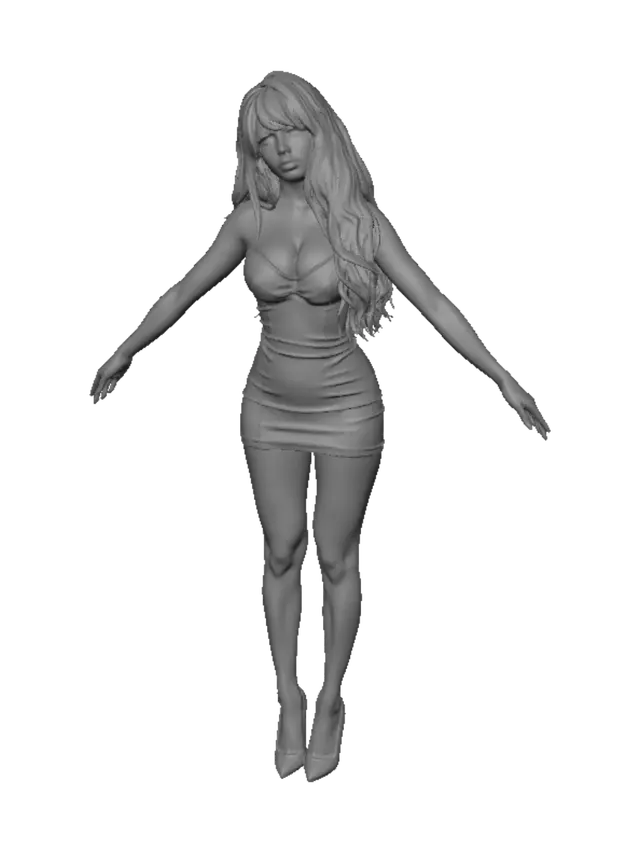 3D model for Midnight in Leather