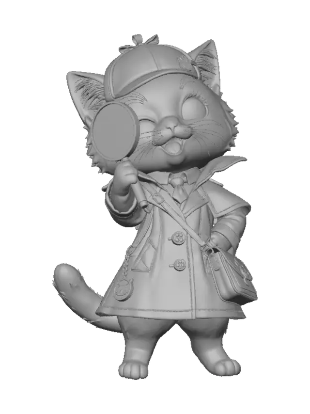 3D model for Whiskerlock Holmes