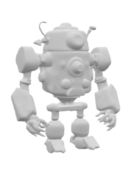 3D model for Steampunk Automaton
