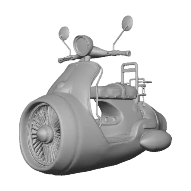 3D model for Sky Scooter