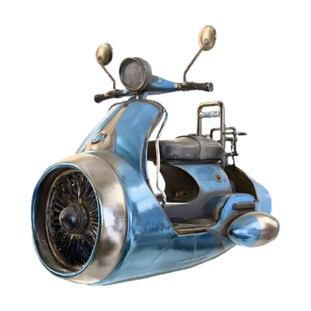 3D model for Sky Scooter