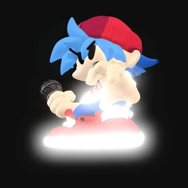 3D model for Rapping Kid