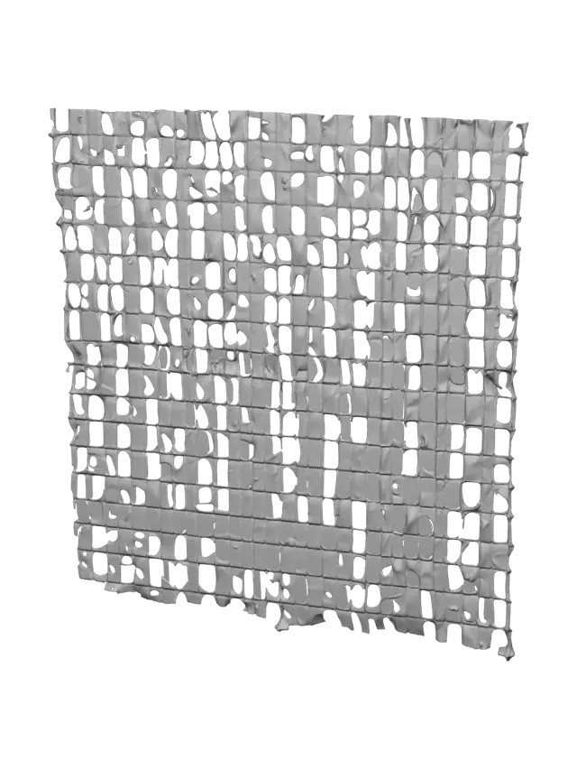 3D model for Frayed Silver Lattice