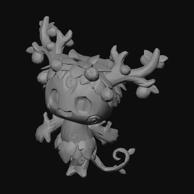 3D model for Peachlight Forest Sprite