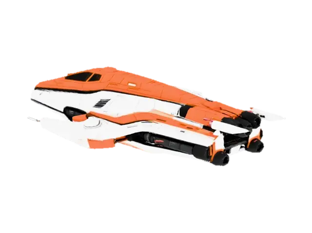 Star Voyager - Lowpolly 3D model, vytvořený pomocí AI