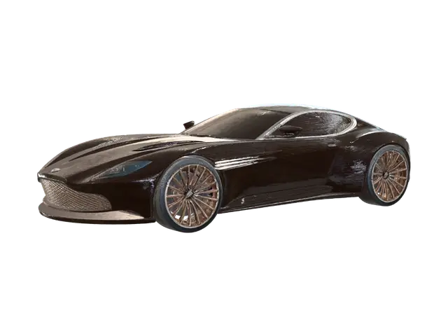Auburn Velocity 3D model, vytvořený pomocí AI