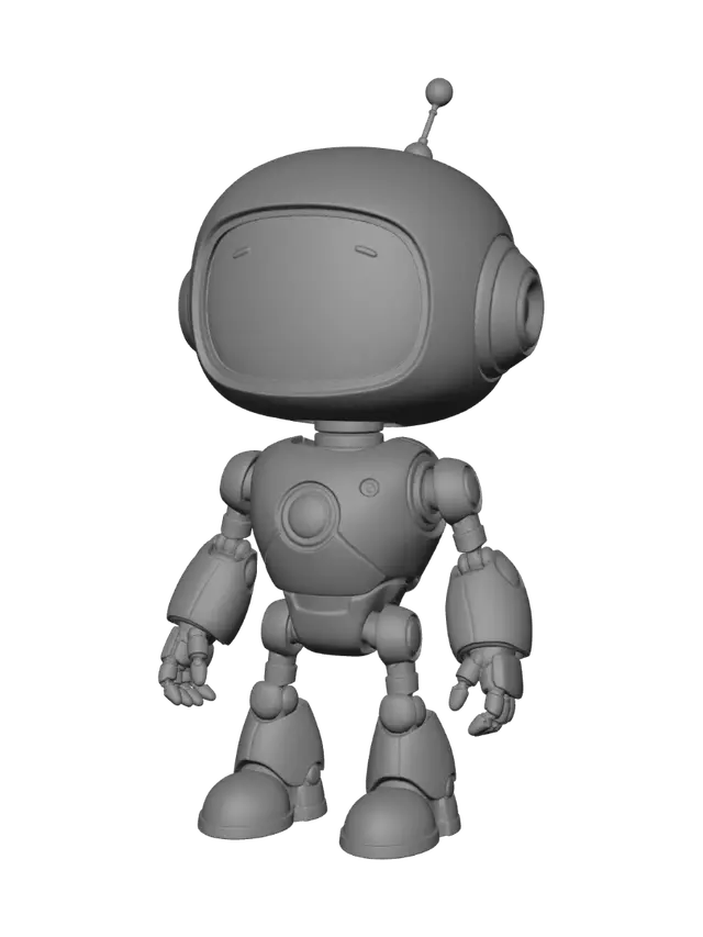 3D model for Cosmo the Friendly Bot