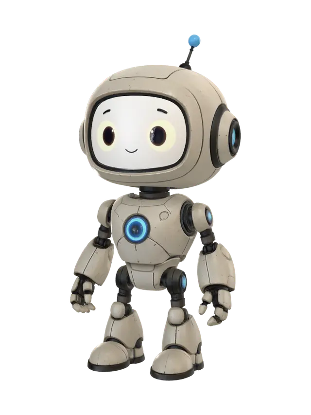 3D model for Cosmo the Friendly Bot
