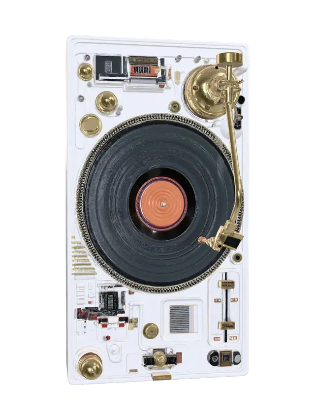 3D model for Gilded Groove Turntable