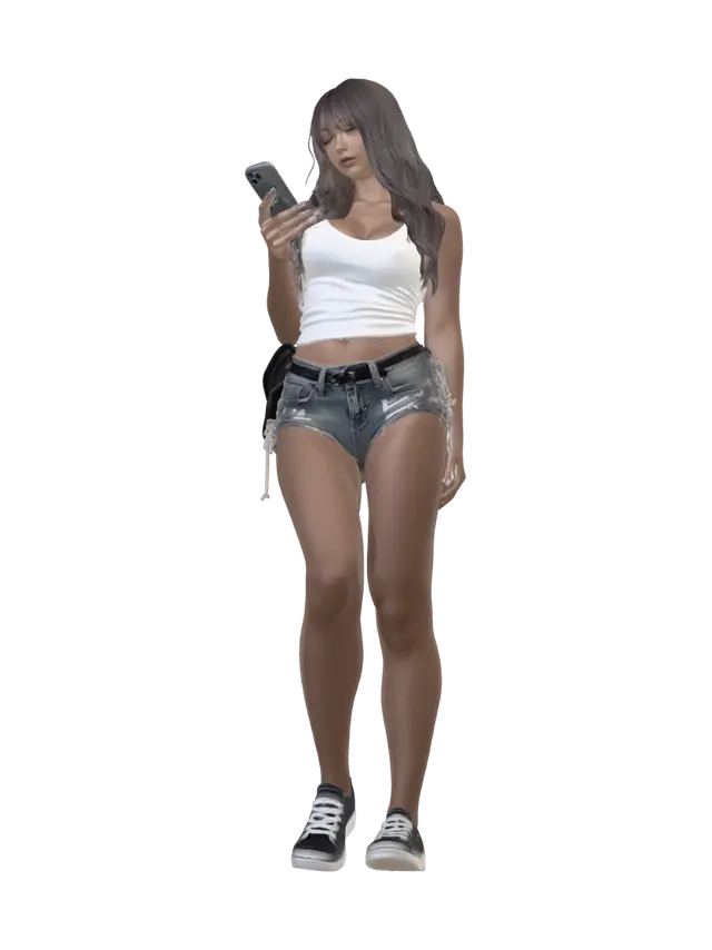 Concrete Confidence 3D model, vytvořený pomocí AI