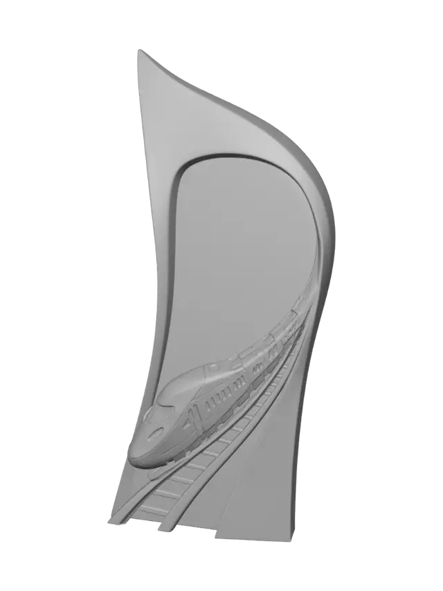 3D model for Golden Rail Ascension