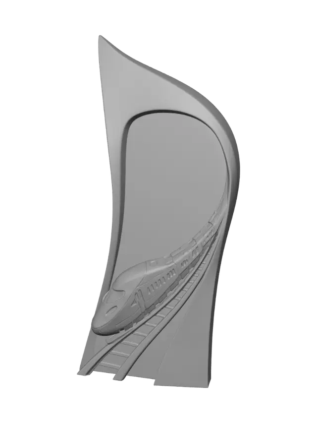 3D model for Golden Rail Ascension