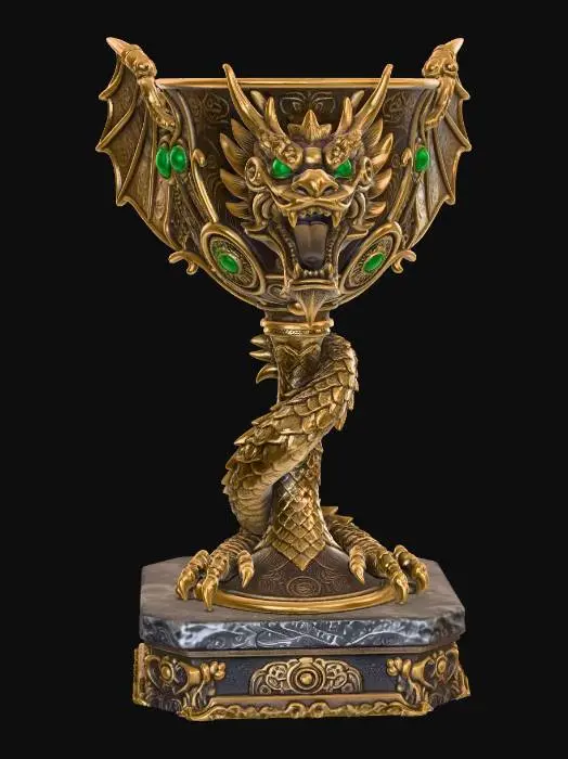 3D model for Dragon's Ember Chalice