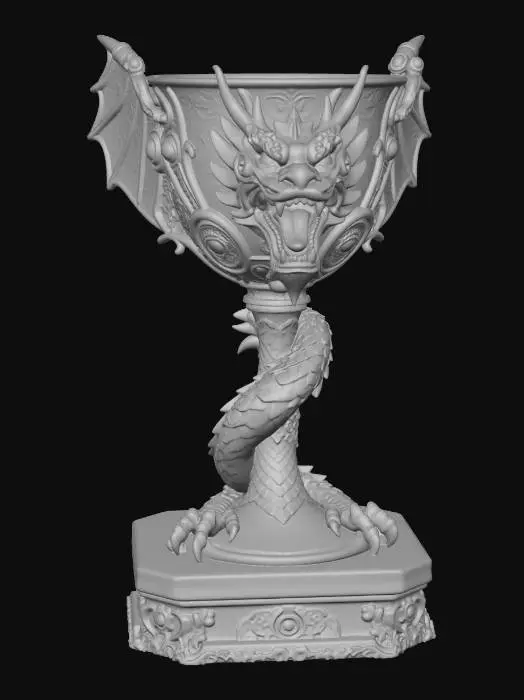 3D model for Dragon's Ember Chalice