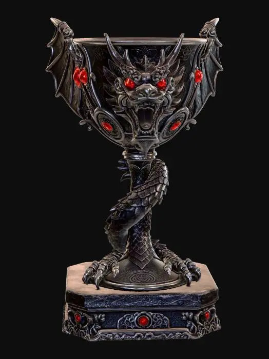 3D model for Dragon's Ember Chalice