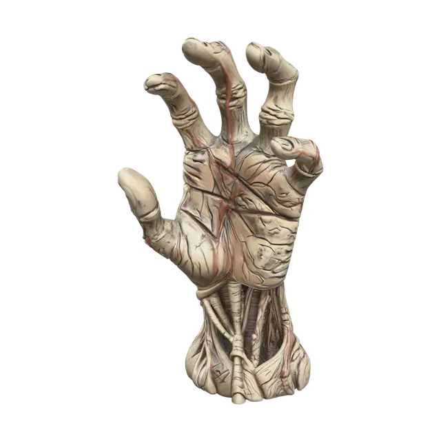 Modern Bones Of Hand - Xray 3D model, vytvořený pomocí AI