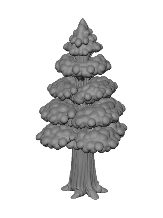 3D model for Glowing Evergreen