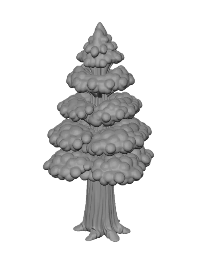 3D model for Glowing Evergreen