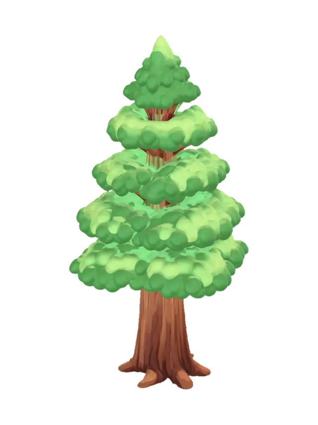 3D model for Glowing Evergreen
