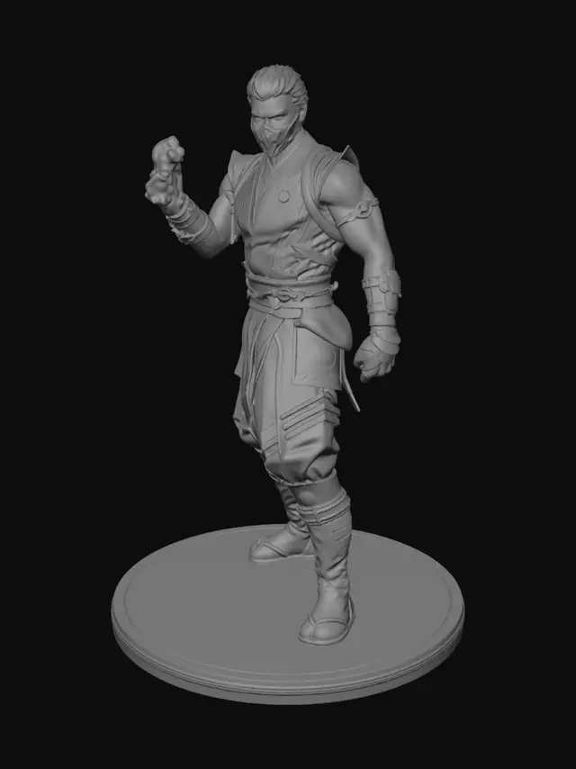 3D model for Icebound Warrior