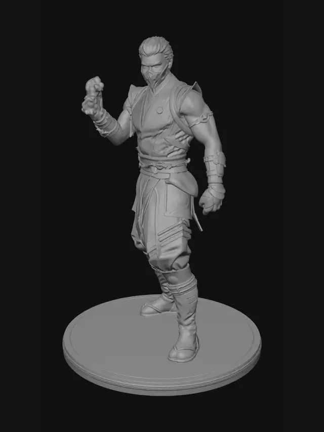 3D model for Icebound Warrior