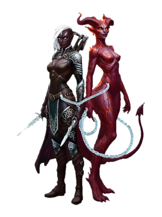 3D model for Chains of Fire and Ice