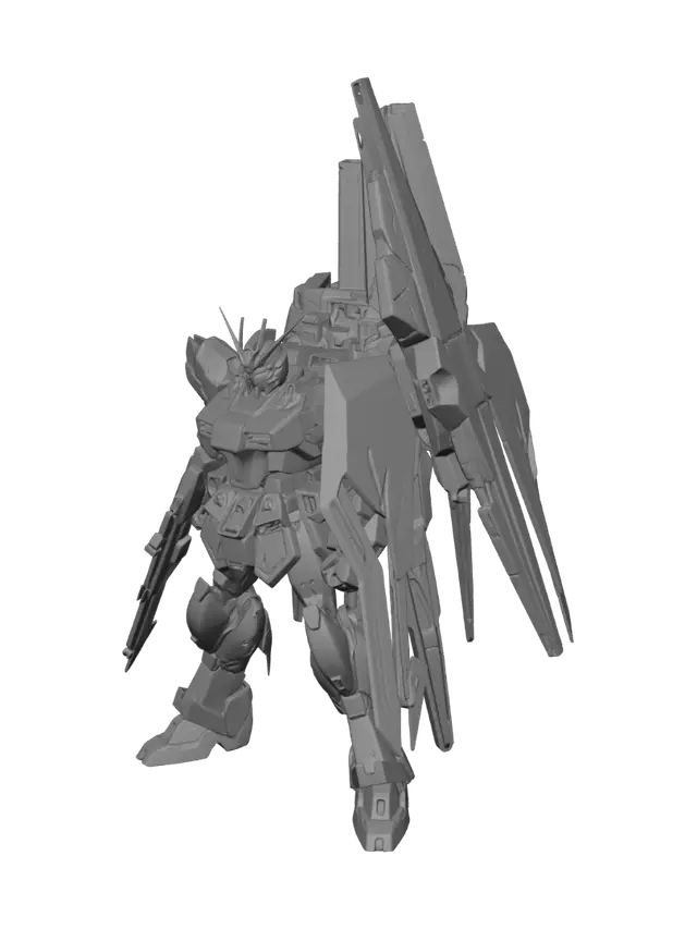 3D model for Winged Guardian Gundam