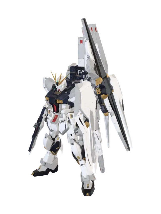 3D model for Winged Guardian Gundam