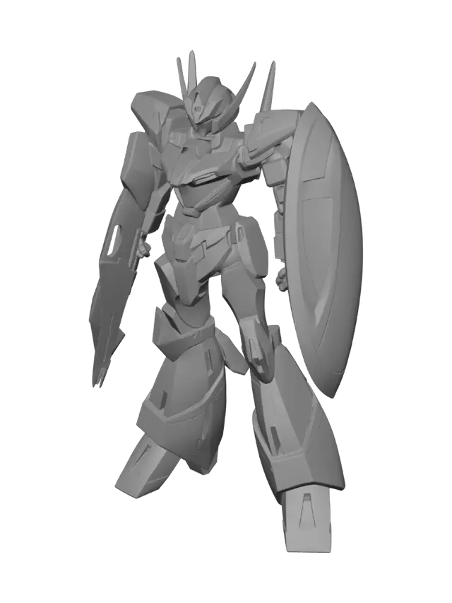 3D model for Prism Guardian Gundam