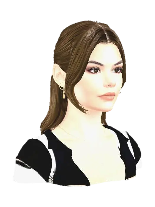 Radiant Portrait - Headshot 3D model, vytvořený pomocí AI