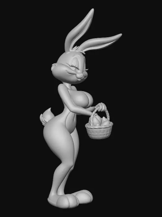 3D model for Babs Bunny Easter, #EasterEgg2026#