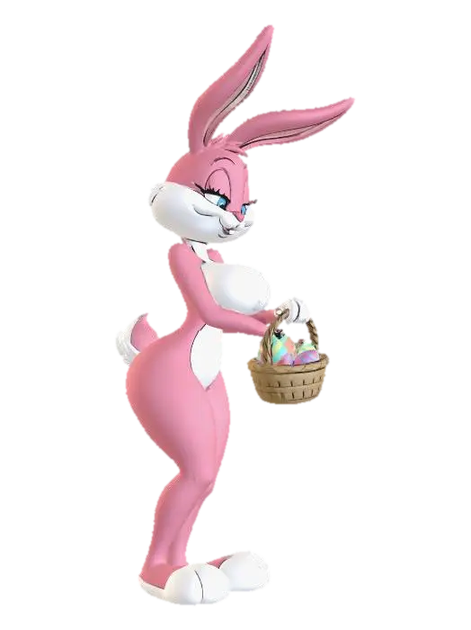 3D model for Babs Bunny Easter, #EasterEgg2026#