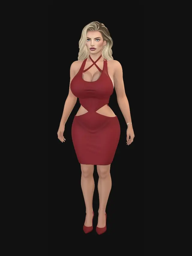 3D model for Crimson Contour
