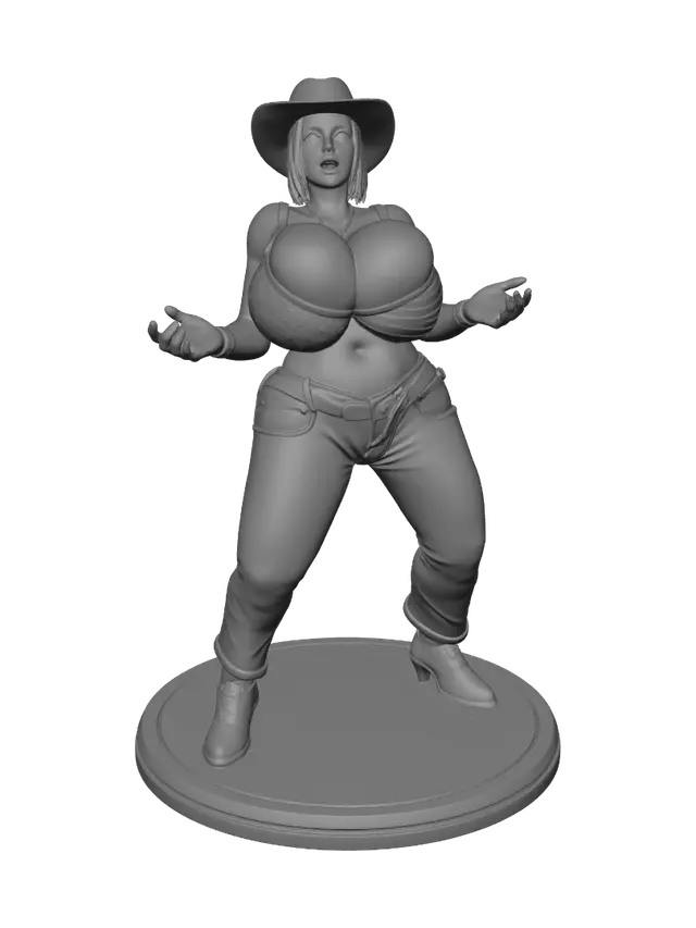 3D model for Stars and Stripes Frontierswoman
