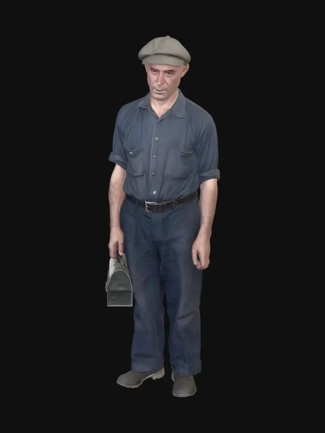 3D model for Blue-Collar Lunch Break