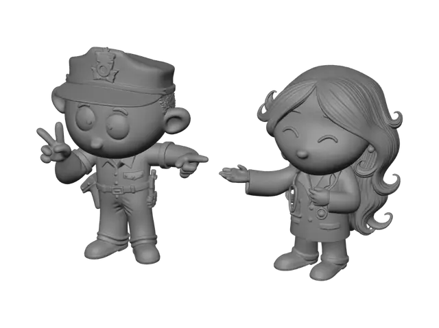 3D model for Hearts in Uniform